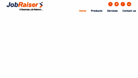 What Jobraiser.com website looked like in 2017 (7 years ago)