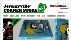 What Jeremyville.com website looked like in 2017 (6 years ago)