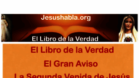 What Jesushabla.org website looked like in 2017 (7 years ago)