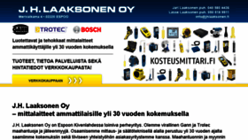 What Jhlaaksonen.fi website looked like in 2017 (6 years ago)