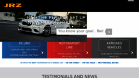 What Jrzsuspension.com website looked like in 2017 (6 years ago)