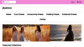 What Jbydress.com website looked like in 2017 (6 years ago)