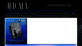 What Jetgala.com website looked like in 2017 (8 years ago)
