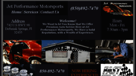 What Jetperformanceauto.com website looked like in 2017 (6 years ago)