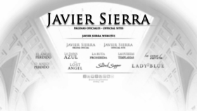 What Javiersierra.com website looked like in 2017 (6 years ago)