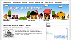What Jugarycolorear.com website looked like in 2017 (6 years ago)