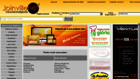 What Joinvillenet.com.br website looked like in 2017 (6 years ago)