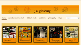 What Jaginsburg.com website looked like in 2017 (6 years ago)