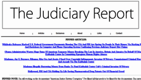 What Judiciaryreport.com website looked like in 2017 (6 years ago)