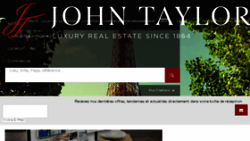 What John-taylor.fr website looked like in 2017 (6 years ago)
