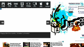 What Juegos.es website looked like in 2017 (8 years ago)