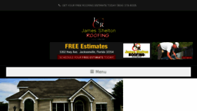 What Jamessheltonroofing.com website looked like in 2017 (6 years ago)
