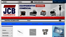What Jcbequipamentos.com.br website looked like in 2017 (6 years ago)