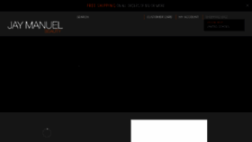 What Jaymanuel.com website looked like in 2017 (6 years ago)