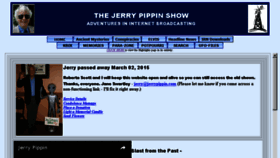 What Jerrypippin.com website looked like in 2017 (6 years ago)