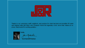 What Jnr.com website looked like in 2017 (6 years ago)