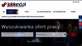 What Jobland.pl website looked like in 2017 (6 years ago)