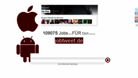 What Jobtweet.de website looked like in 2017 (6 years ago)