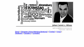 What Johanvonhuelsen.de website looked like in 2017 (6 years ago)