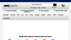 What Jmpbparts.com website looked like in 2017 (6 years ago)
