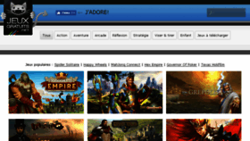 What Jeuxgratuits.net website looked like in 2017 (6 years ago)