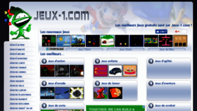 What Jeux-1.com website looked like in 2017 (6 years ago)