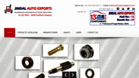What Jindalautoexports.com website looked like in 2017 (6 years ago)