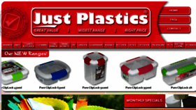 What Justplastics.co.za website looked like in 2017 (6 years ago)