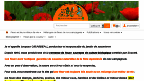 What Jardindesauveterre.com website looked like in 2017 (6 years ago)