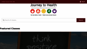 What Journeytohealth.coursestorm.com website looked like in 2017 (6 years ago)