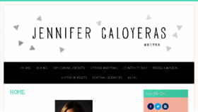 What Jennifercaloyeras.com website looked like in 2017 (6 years ago)