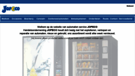 What Jopeco.nl website looked like in 2017 (6 years ago)