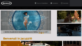 What Jacuzzi.it website looked like in 2017 (6 years ago)