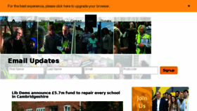 What Julianhuppert.org.uk website looked like in 2017 (6 years ago)