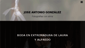 What Joseantoniogonzalezfotografo.com website looked like in 2017 (6 years ago)