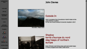 What Johndavies.uk.com website looked like in 2017 (6 years ago)