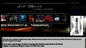 What Jimstone.is website looked like in 2017 (6 years ago)