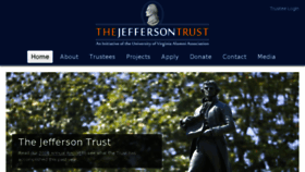 What Jeffersontrust.org website looked like in 2017 (6 years ago)