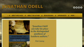 What Jonathanodell.net website looked like in 2017 (6 years ago)