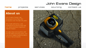 What John-ewans-design.co.uk website looked like in 2017 (6 years ago)