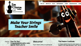 What Jcviolins.com website looked like in 2017 (6 years ago)
