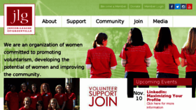 What Jlgreenville.org website looked like in 2017 (6 years ago)