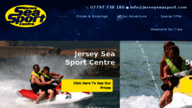 What Jerseyseasport.com website looked like in 2017 (6 years ago)