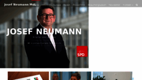 What Josef-neumann.de website looked like in 2017 (6 years ago)