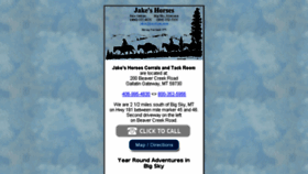What Jakeshorses.com website looked like in 2017 (6 years ago)