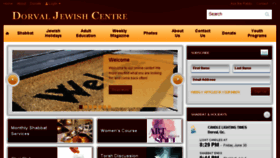 What Jewishdorval.com website looked like in 2017 (6 years ago)