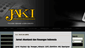 What Jaki.ui.ac.id website looked like in 2017 (6 years ago)
