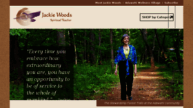 What Jackiewoods.org website looked like in 2017 (6 years ago)