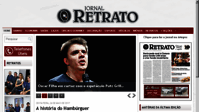 What Jornaloretrato.com.br website looked like in 2017 (6 years ago)