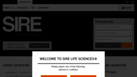 What Jobsinlifesciences.com website looked like in 2017 (6 years ago)